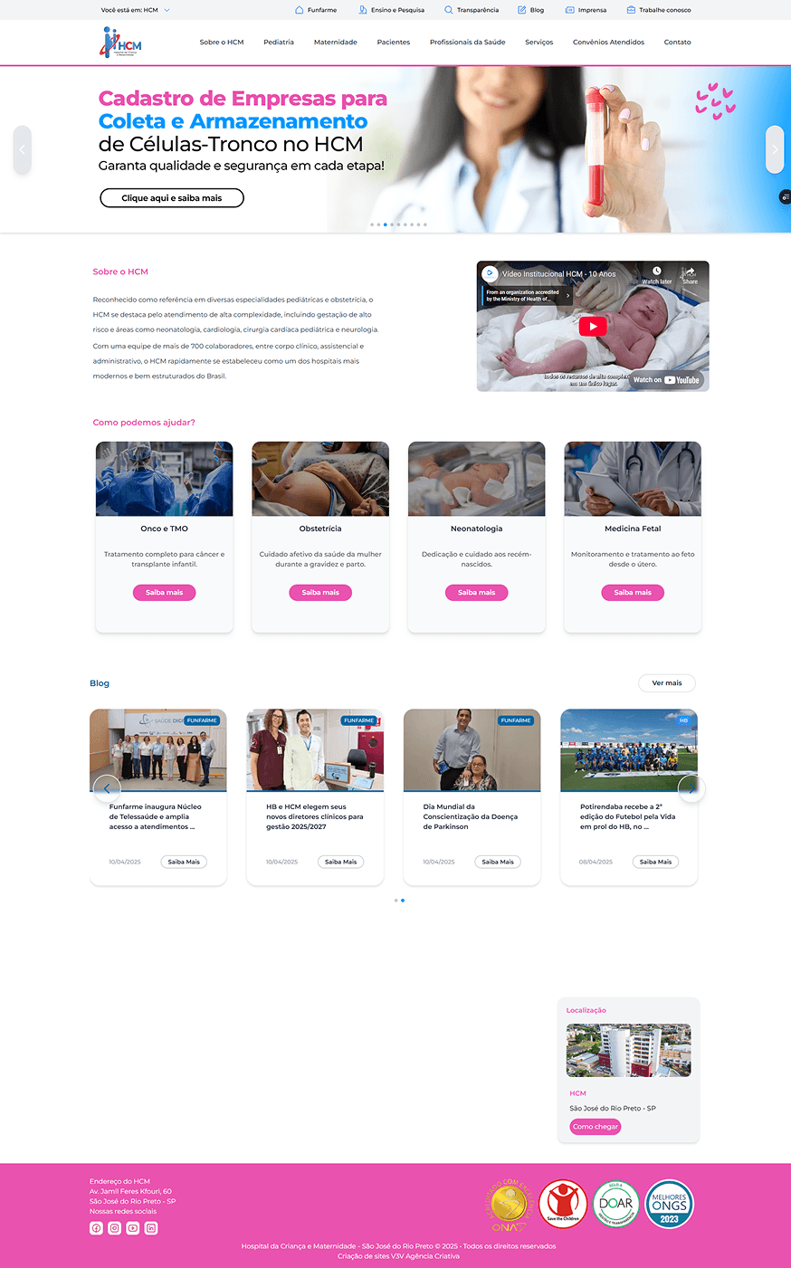 Hospital da Criança e Maternidade (HCM)